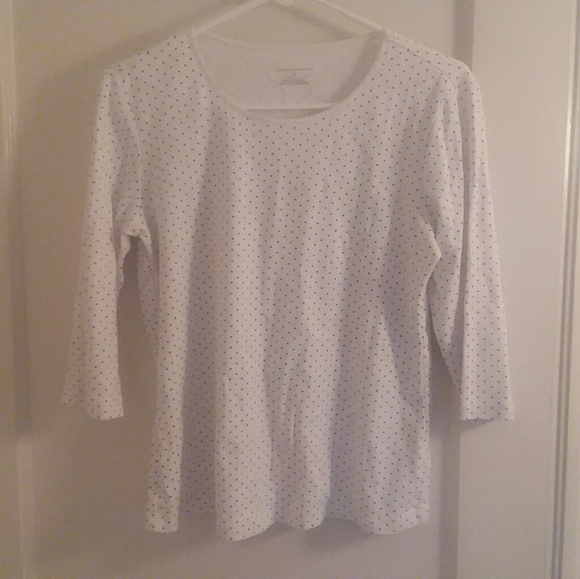 Christopher & Banks Tops - Christopher & Banks Polka Dot Shirt